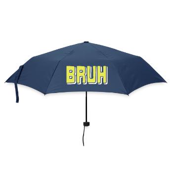 BRUH Meme Réaction Internet Argot Sarcasme Humeur - Parapluie standard - marine - Devant