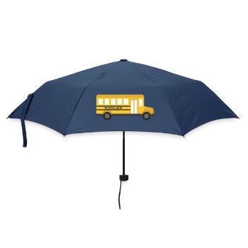 School bus - Umbrella (small) - navy - Front