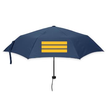 Korvettenkapitän - Regenschirm (klein) - Navy - Vorne