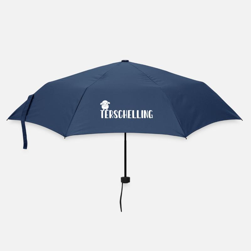 Süßes Schaf Terschelling - Regenschirm (klein) - Navy