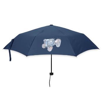 Traktor - Regenschirm (klein) - Navy - Vorne