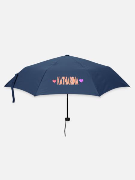 Katharina - Regenschirm (klein) - Navy