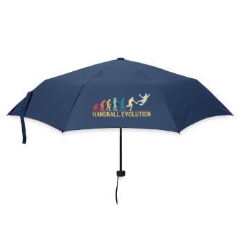 Handball Evolution Progression Design - Umbrella (small) - navy - Front