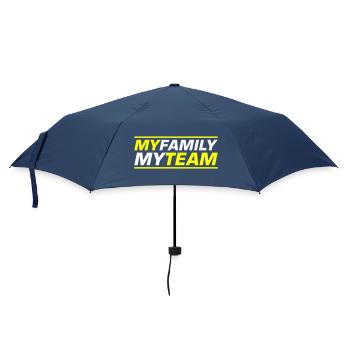 My Family Team Saying - Umbrella (small) - navy - Front
