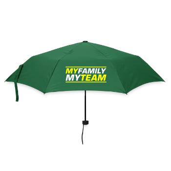 Mon équipe familiale dit - Parapluie standard - vert bouteille - Devant