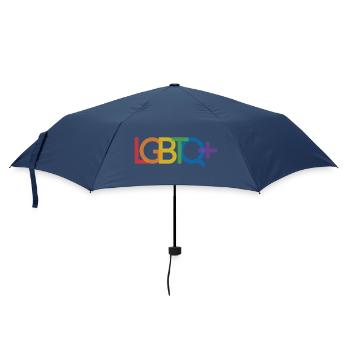 Pride Month - LGBTQ+ - Regenschirm (klein) - Navy - Vorne