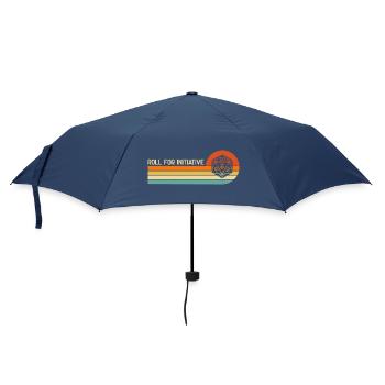 Roll For Initiative RPG Gamer Shirt - Umbrella (small) - navy - Front