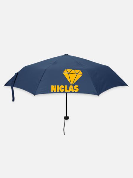 Diamant Niclas - Regenschirm (klein) - Navy