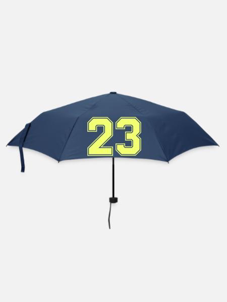 Neon 23 Retro Bold - Regenschirm (klein) - Navy