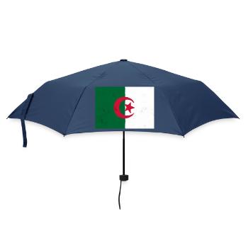 Drapeau de l’Algérie – Fierté et identité nationale - Parapluie standard - marine - Devant