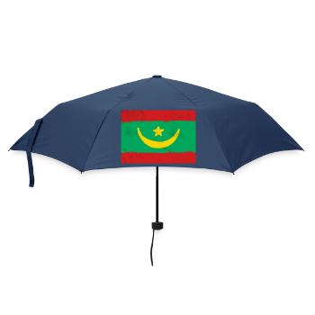 Flag of Mauritania - Umbrella (small) - navy - Front