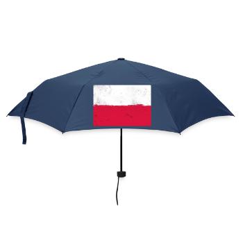 Flag of Polish - Umbrella (small) - navy - Front