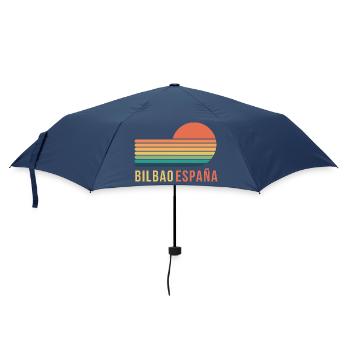 Bilbao España - Regenschirm (klein) - Navy - Vorne