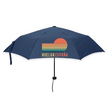 Huelva, Spanien - Regenschirm (klein) - Navy - Vorne