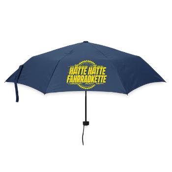 Ça aurait pu avoir une chaîne de vélo - Chemise de vélo drôle - Parapluie standard - marine - Devant