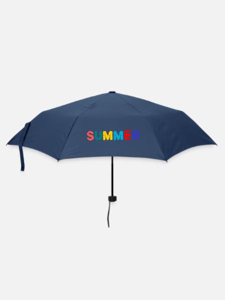 GELIEBTE. MEISTER. LEHRER. SCHULE - Regenschirm (klein) - Navy