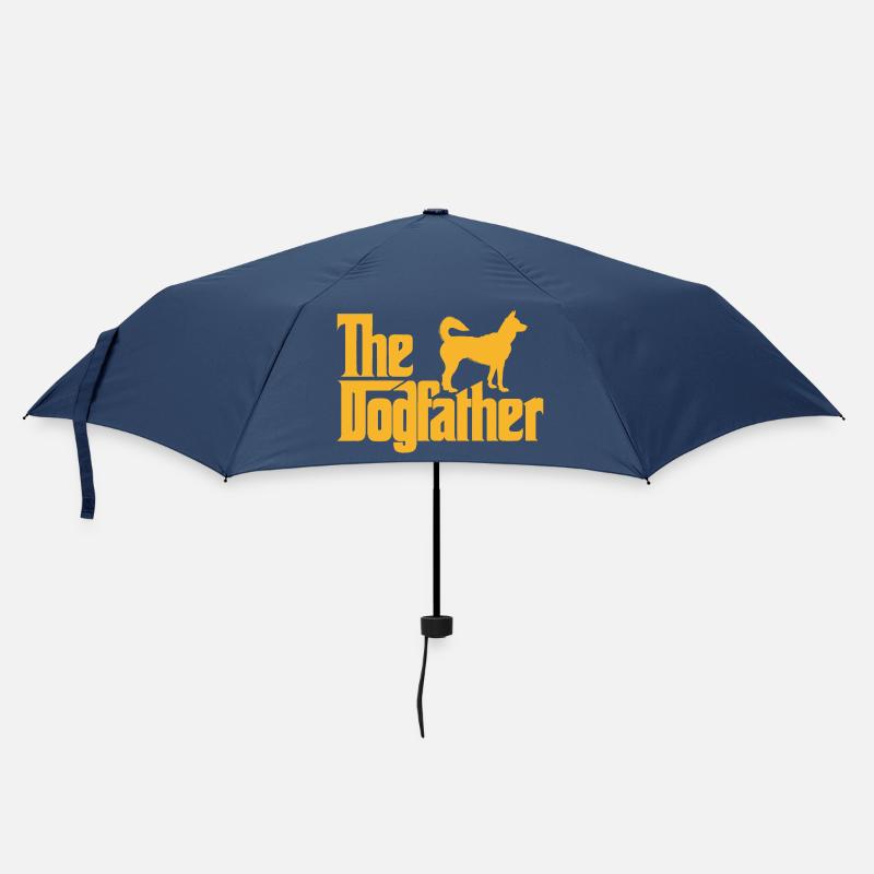 the Dogfather Hund - Regenschirm (klein) - Navy