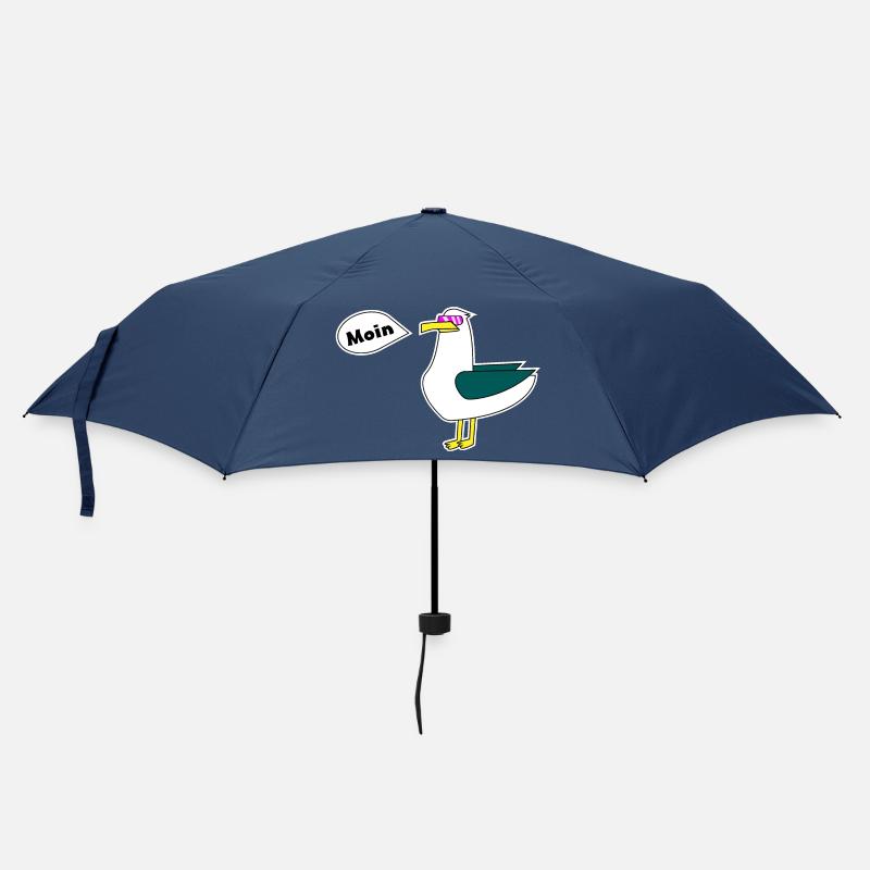 Möwe Moin - Regenschirm (klein) - Navy