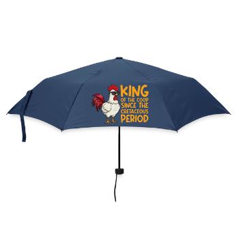 Élevage de coqs, volaille, poulet - Parapluie standard - marine - Devant