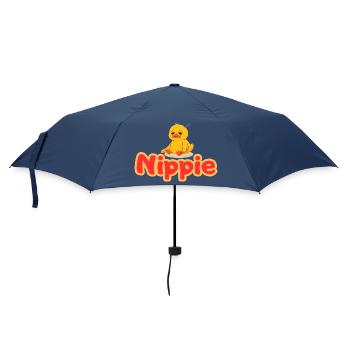 Nippie Ente - Regenschirm (klein) - Navy - Vorne