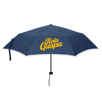 Hola Guapa - Minimalist Spanish Summer Vibes - Regenschirm (klein) - Navy - Vorne