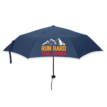 Courez fort. Trail plus difficile. - Parapluie standard - marine - Devant