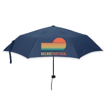 Nazaré Portugal - Umbrella (small) - navy - Front