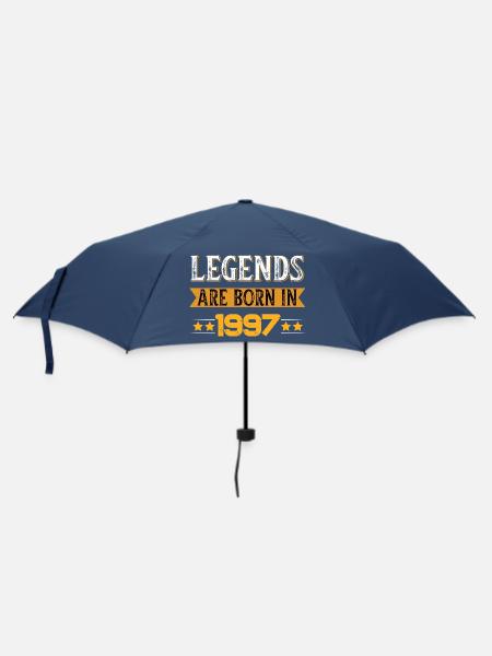 Birthday born in 1997 - Regenschirm (klein) - Navy