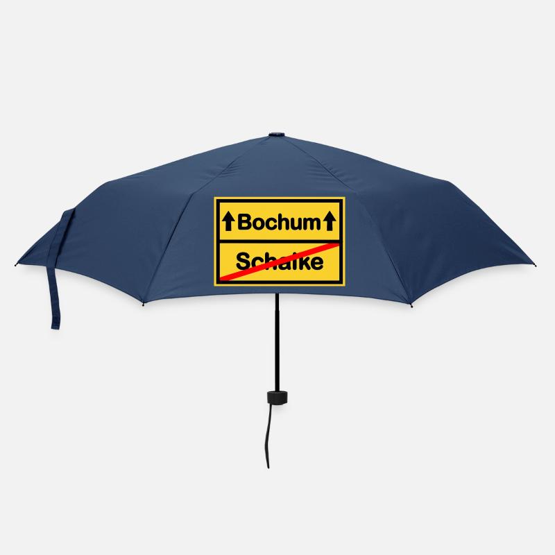 Bochum Aufstieg Schalke - Regenschirm (klein) - Navy