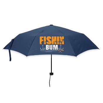 Anglers Fishermen Fishing Sport Fishermen - Umbrella (small) - navy - Front