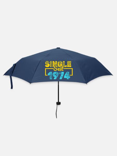seit 1974 - Regenschirm (klein) - Navy