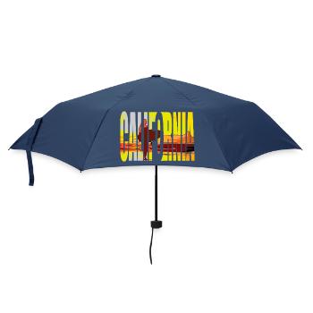 CALIFORNIA - Parapluie standard - marine - Devant