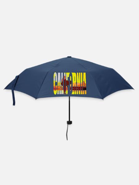KALIFORNIEN - Regenschirm (klein) - Navy