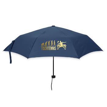 Evolution Tischtennis - Regenschirm (klein) - Navy - Vorne