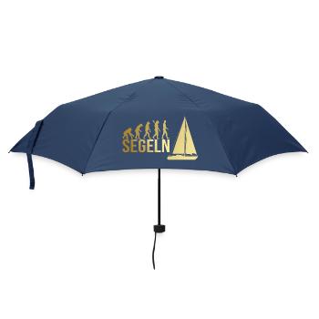 Evolution Segeln - Regenschirm (klein) - Navy - Vorne