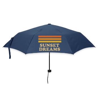 Sunset Dreams - Umbrella (small) - navy - Front