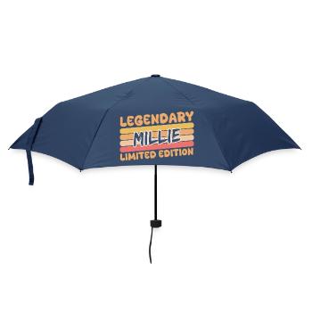 Millie comme nom - Parapluie standard - marine - Devant