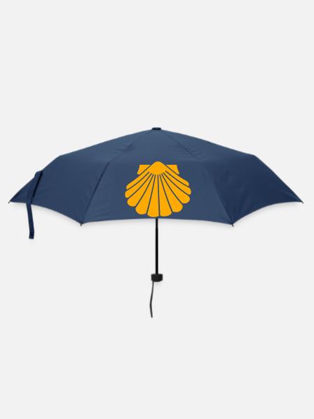 Jakobsmuschel - Regenschirm (klein) - Navy