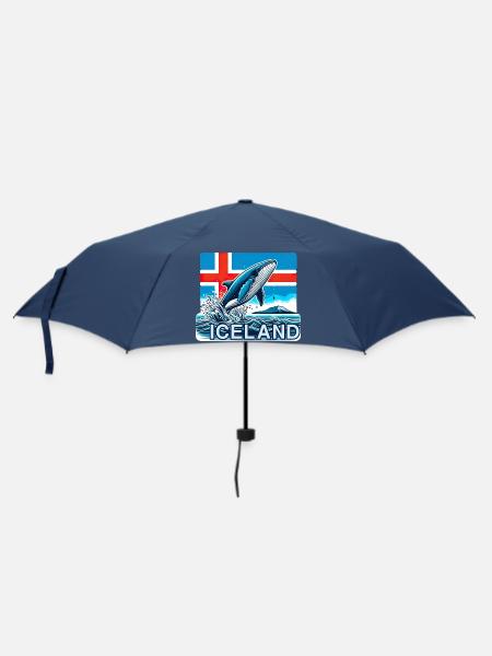 iceland Iceland 10 - Umbrella (small) - navy