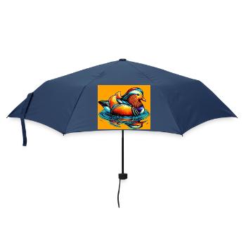 Canard mandarin - Parapluie standard - marine - Devant