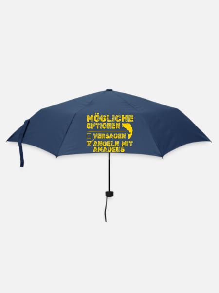 Fisch Amadeus - Regenschirm (klein) - Navy