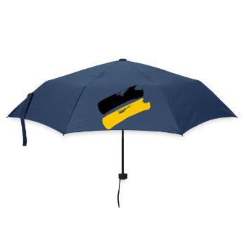Baden-Württemberg Flagge  - Regenschirm (klein) - Navy - Vorne