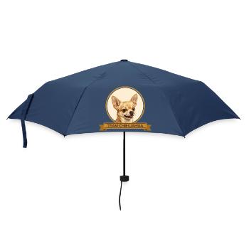 Team Chihuahua - Regenschirm (klein) - Navy - Vorne