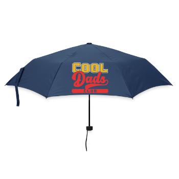Cooler Vaterclub im Vintage-Stil - Regenschirm (klein) - Navy - Vorne