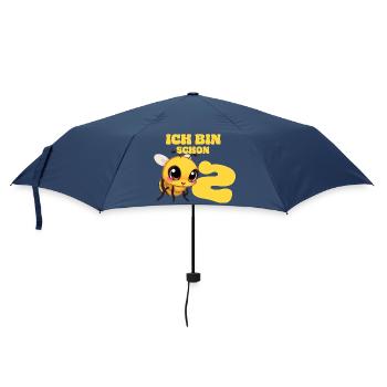 Abeille - J’ai déjà 2 ans - Parapluie standard - marine - Devant