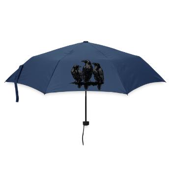 Raben - Regenschirm (klein) - Navy - Vorne