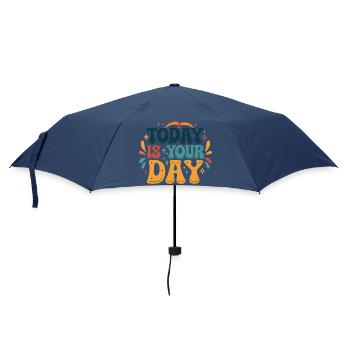 Today is your day - Umbrella (small) - navy - Front