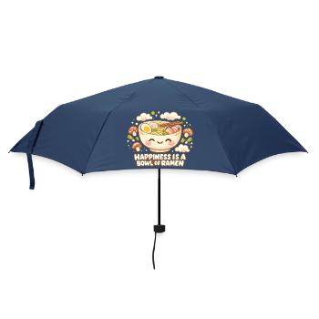 Ramen Bowl Kawaii Japanese - Regenschirm (klein) - Navy - Vorne