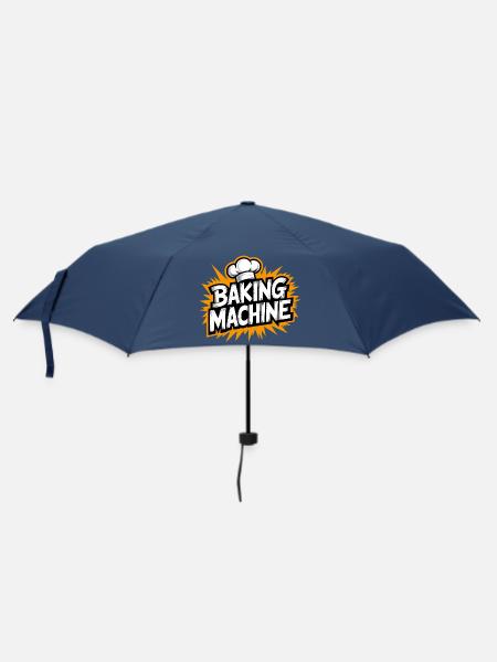 Baking Machine Fun - Regenschirm (klein) - Navy