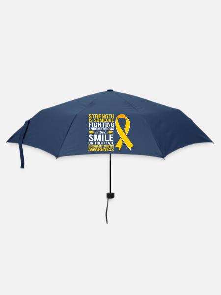 Endometriose Endo - Regenschirm (klein) - Navy